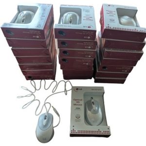 LG XM-250 White Optical 3D Mouse – Affordable, Durable, and Reliable!