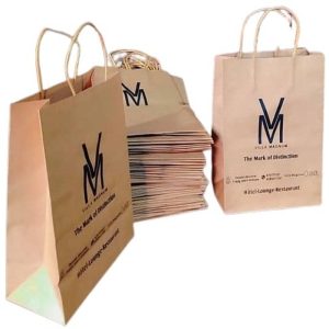 Branded Paper Bags for Luxury Goods (Bags, Chains, Watches, Dresses, Shoes and others)