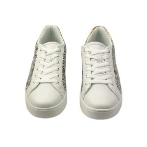 Platform Sneaker (Black & White)