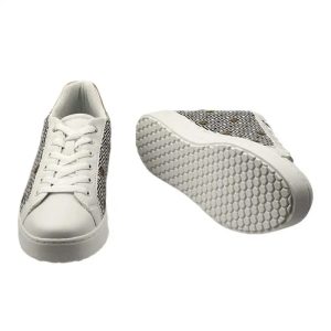 Platform Sneaker (Black & White)